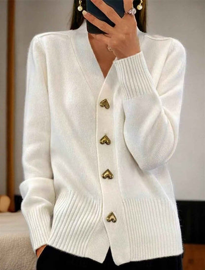 Cardigan élégant pour femmes avec boutons