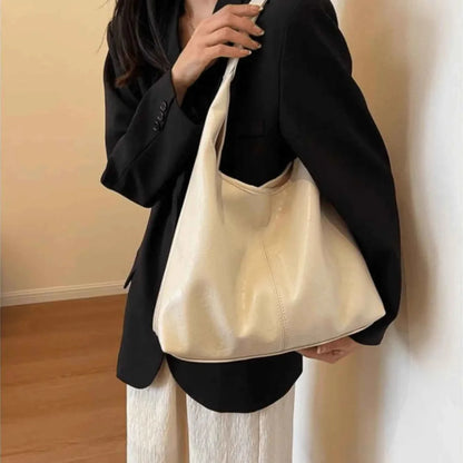 Sac à bandoulière en cuir style rétro chic