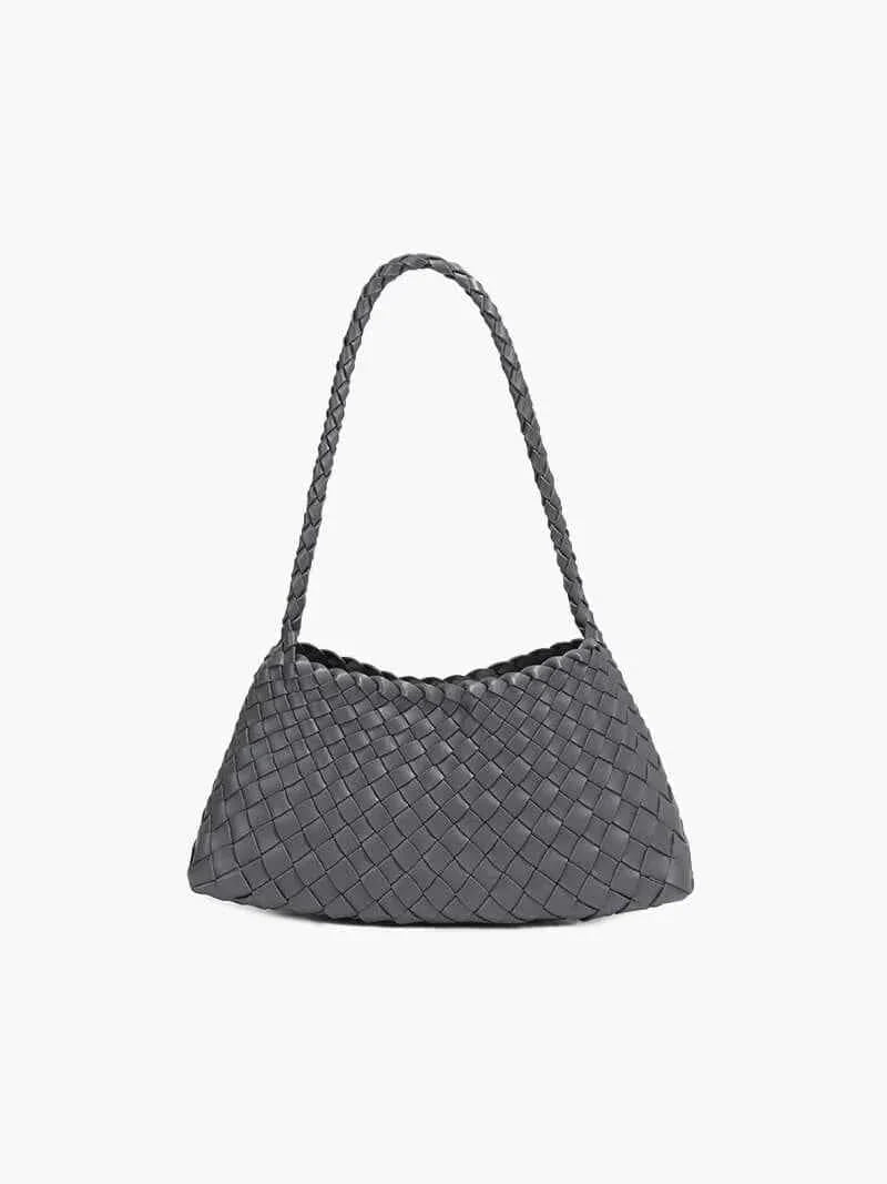 Sac bandoulière tressé style bohème chic