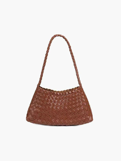 Sac bandoulière tressé style bohème chic