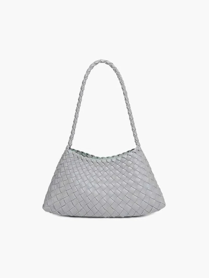 Sac bandoulière tressé style bohème chic