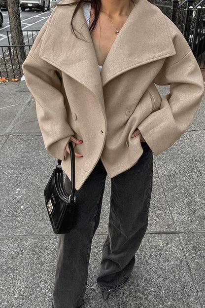 Manteau croisé élégant pour homme