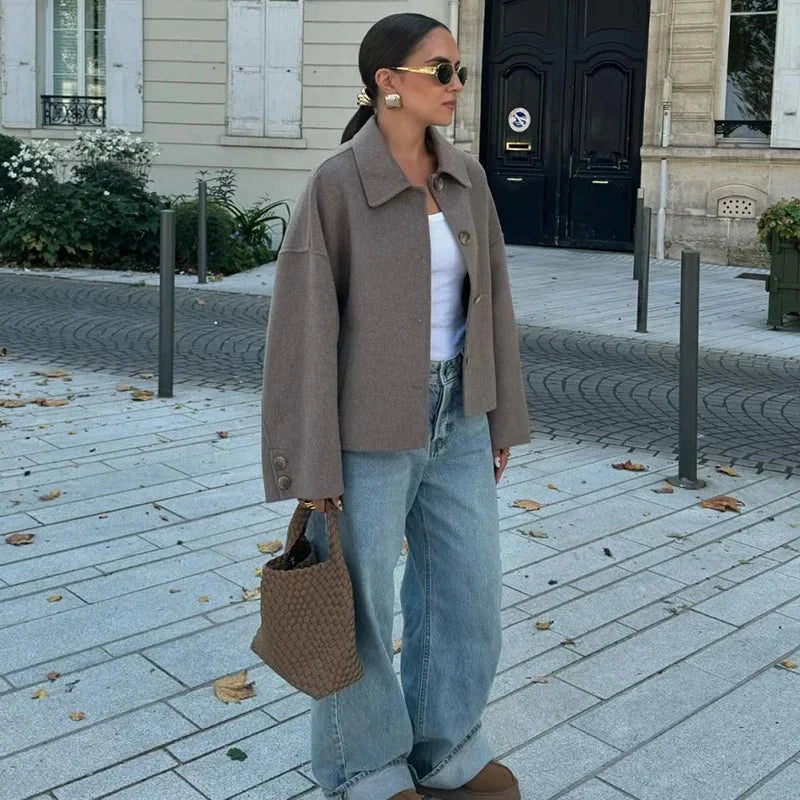 Élégant Manteau d'hiver pour femme