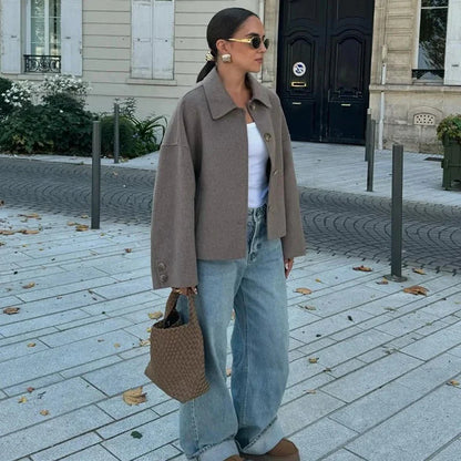 Élégant Manteau d'hiver pour femme