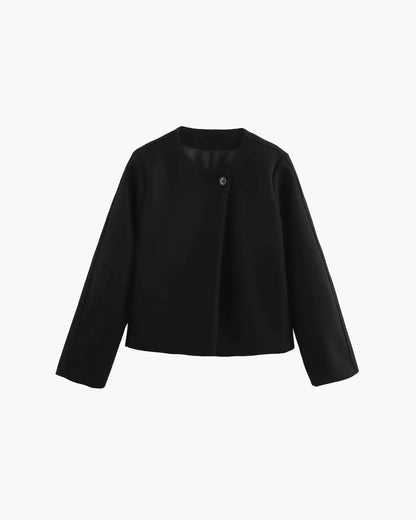 Manteau élégant à boutons pour femme