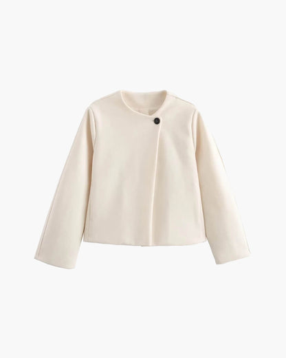 Manteau élégant à boutons pour femme