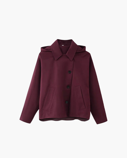 Trench-coat stylé avec capuche