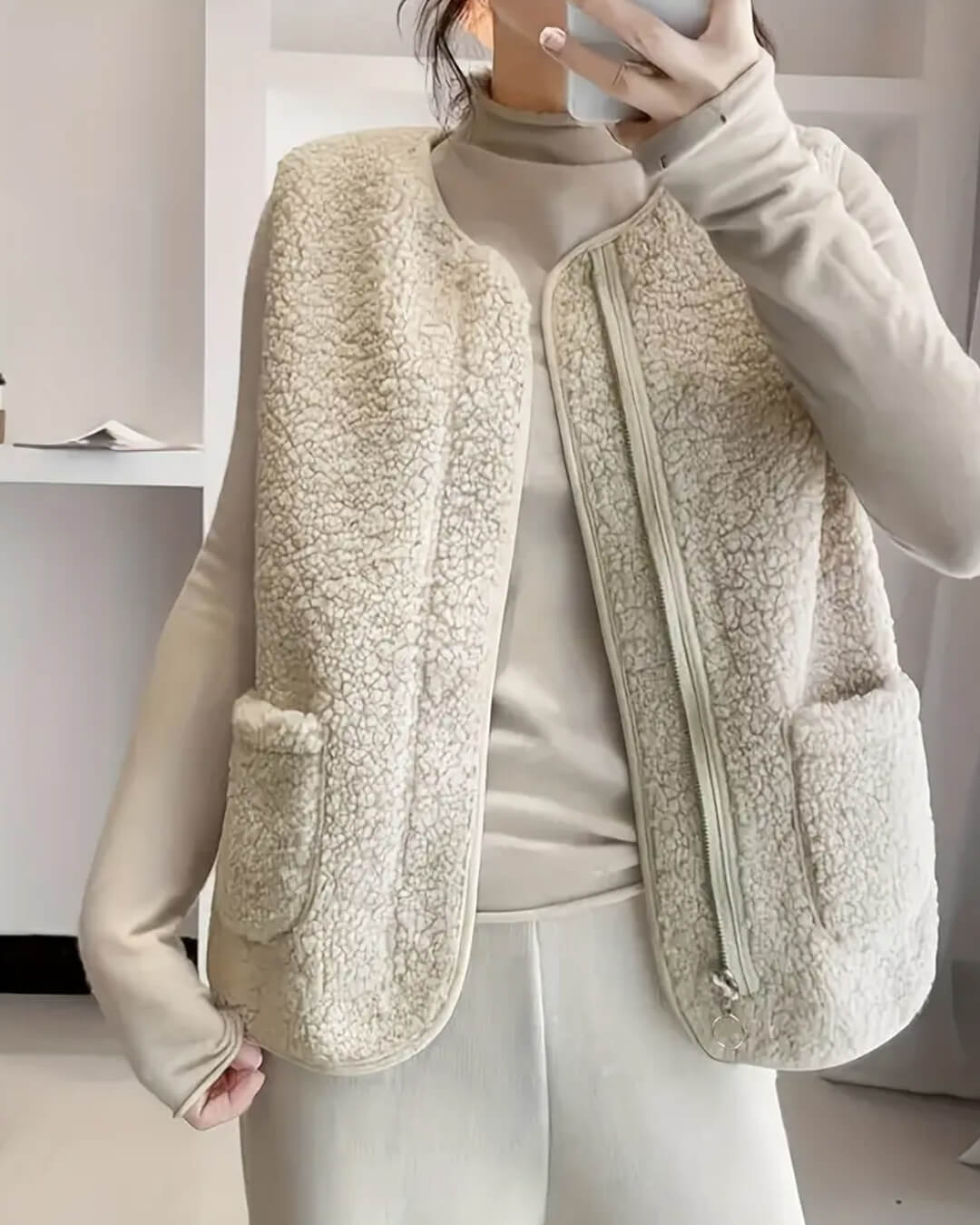 Veste polaire douce Femme