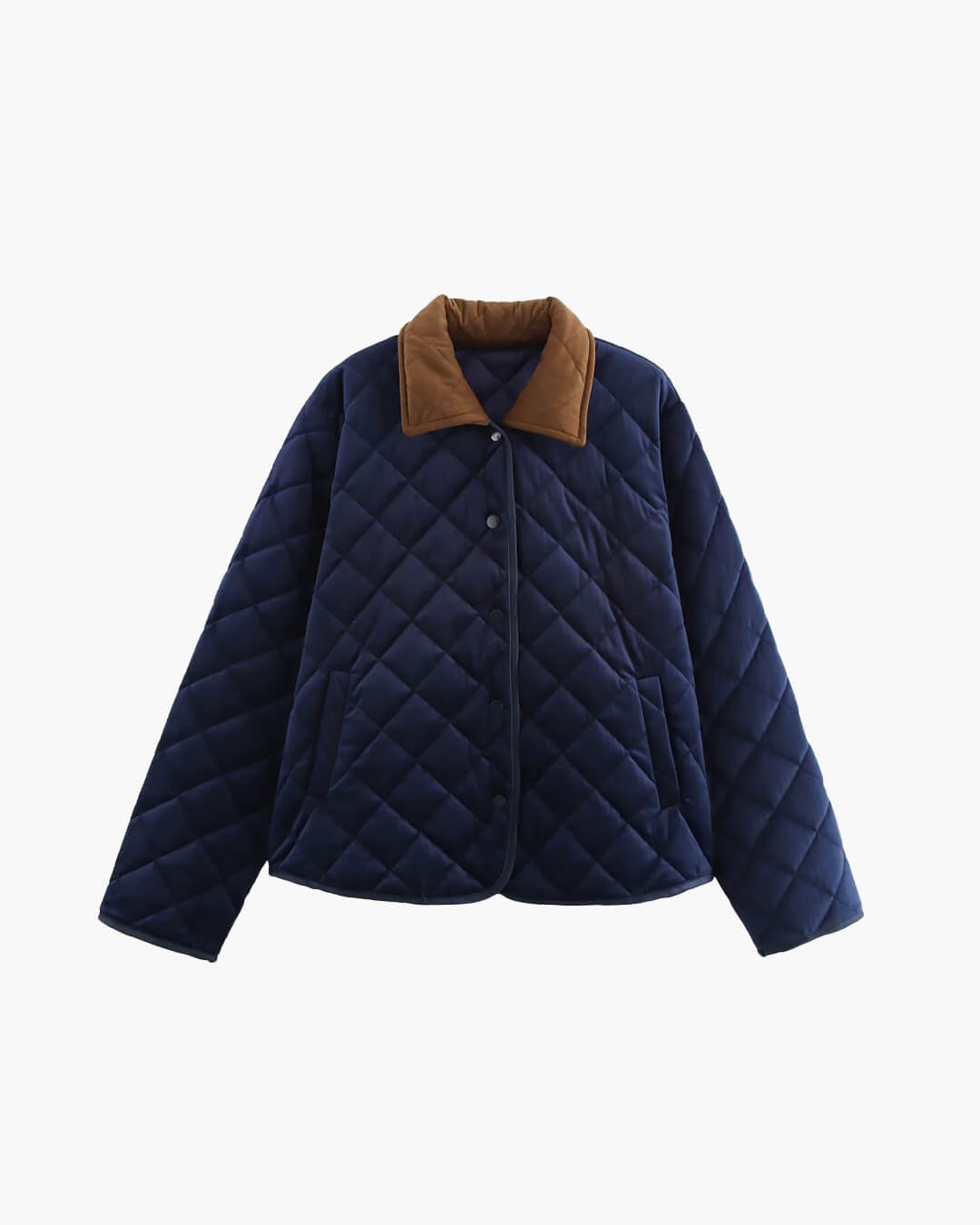 Doudoune matelassée femme style rétro