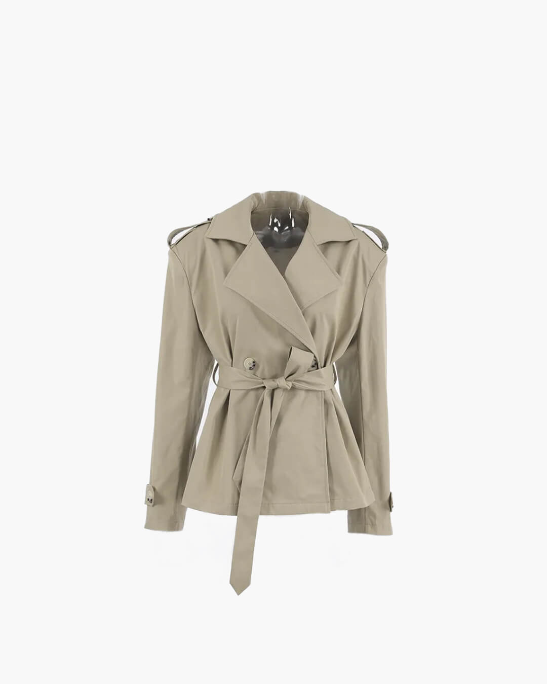Trench court élégant pour femme
