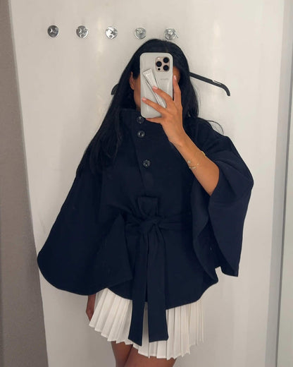 Gilet élégant pour femme avec ceinture