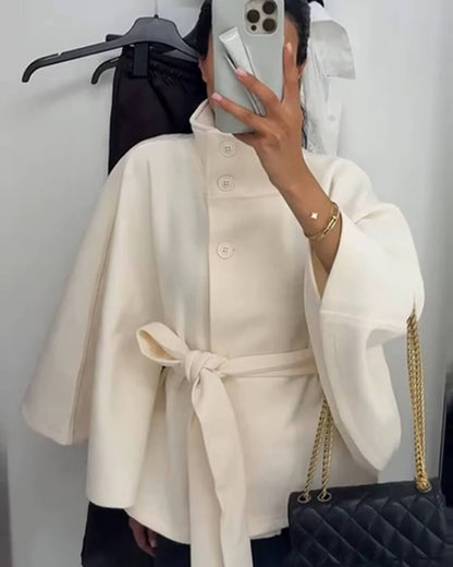 Gilet élégant pour femme avec ceinture