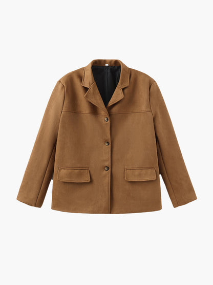 Blazers stylés pour femme aspect velours