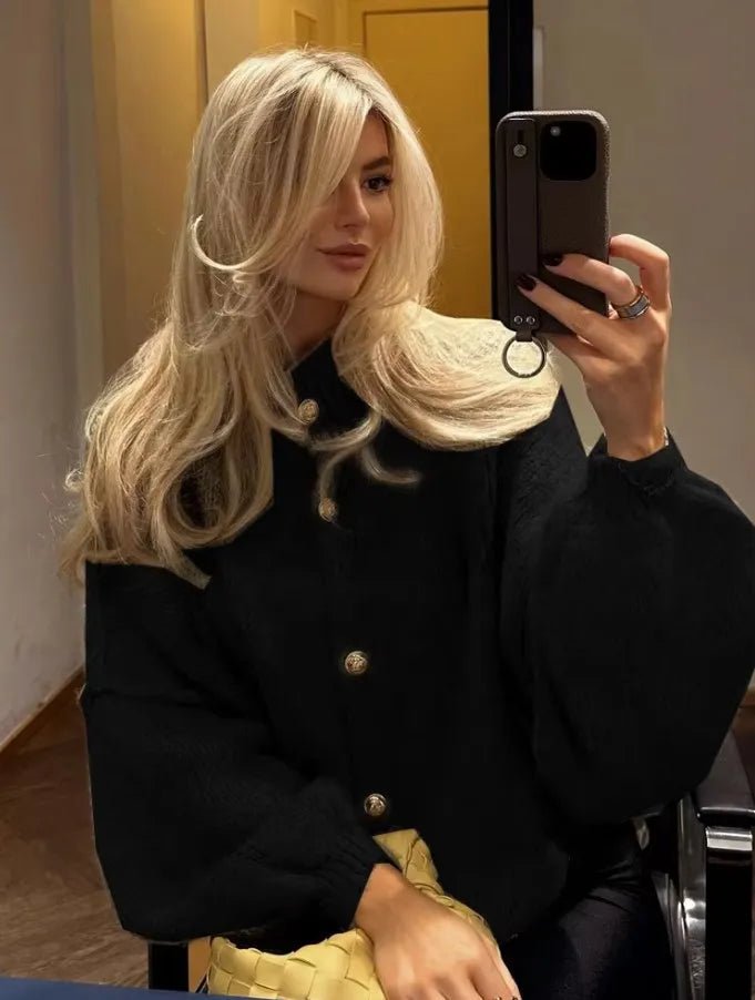 Le cardigan ennuyeux est devenu :
Cardigan élégant pour femme