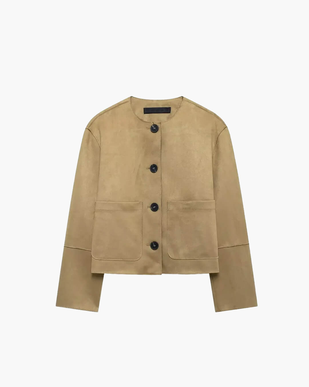 Blouson en cuir souple élégant pour femme
