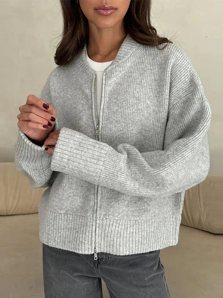 Gilet en maille classique