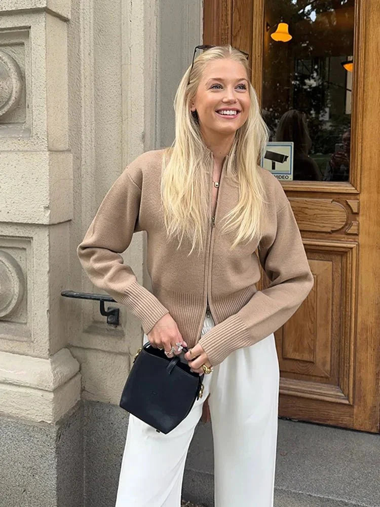 Gilet pratique zippé pour femme