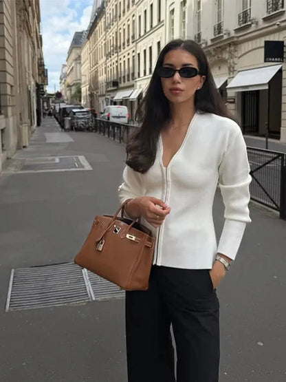 Gilet pratique zippé pour femme