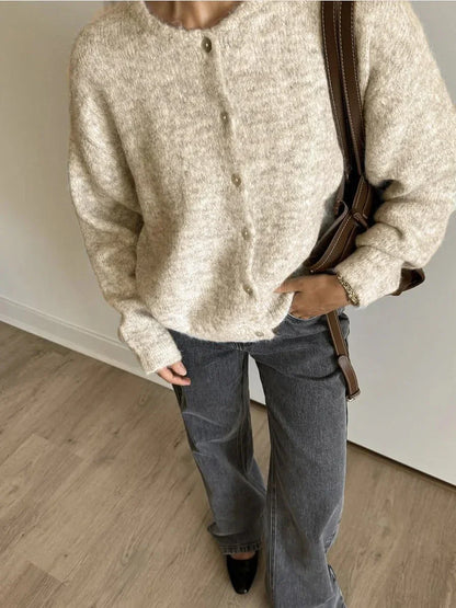 Cardigan classique style rétro