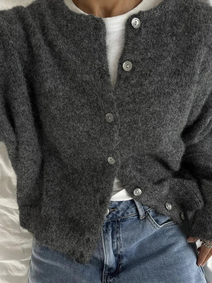 Cardigan classique style rétro