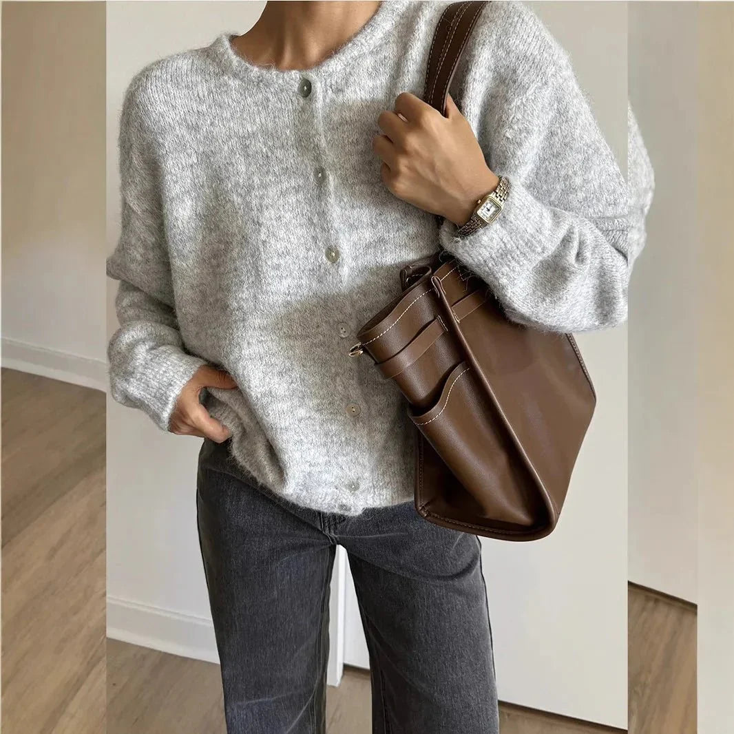 Cardigan classique style rétro