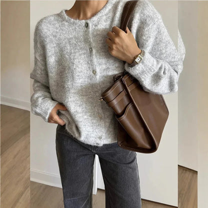 Cardigan classique style rétro