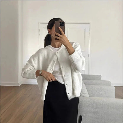 Cardigan classique style rétro