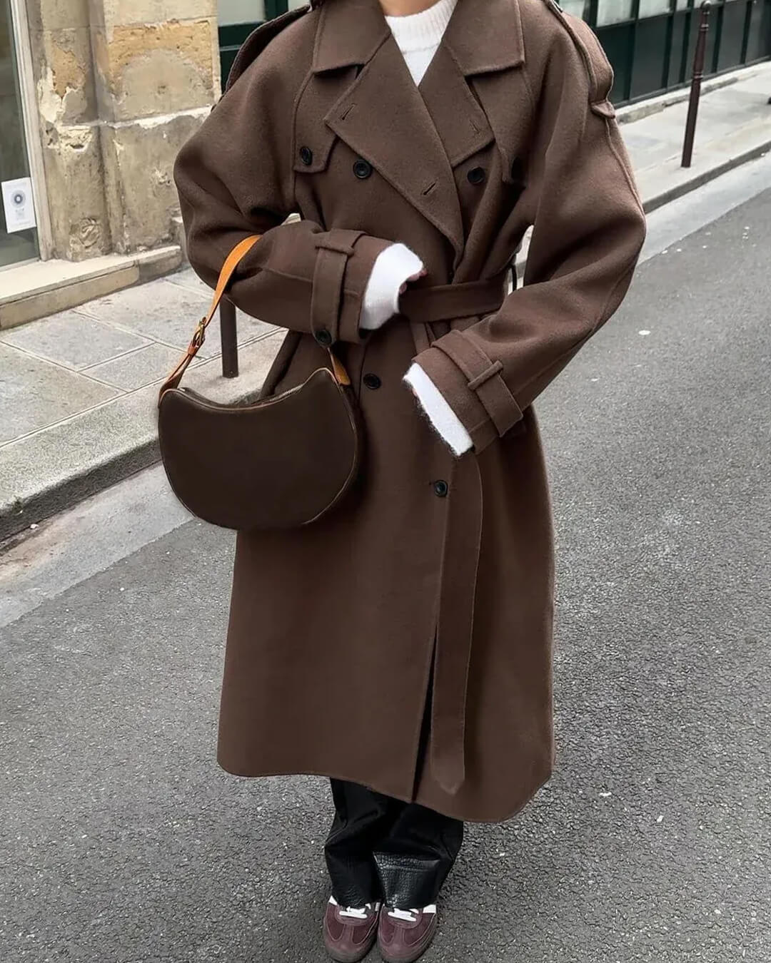 Écharpe Manteau Femme Automne Hiver