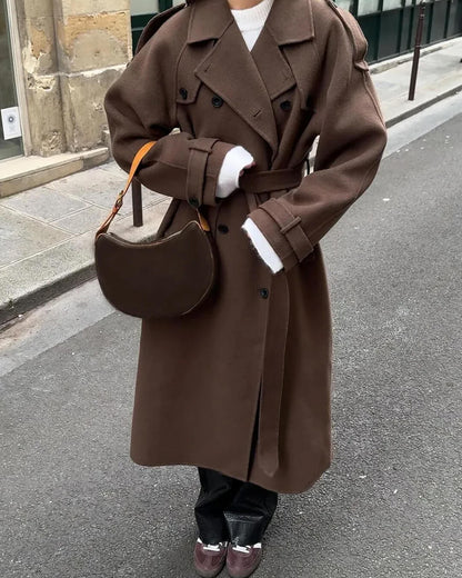 Écharpe Manteau Femme Automne Hiver