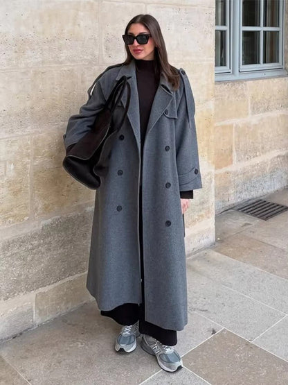 Écharpe Manteau Femme Automne Hiver