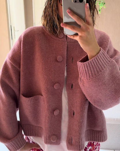 Gilet tricoté épais chaud et confortable
