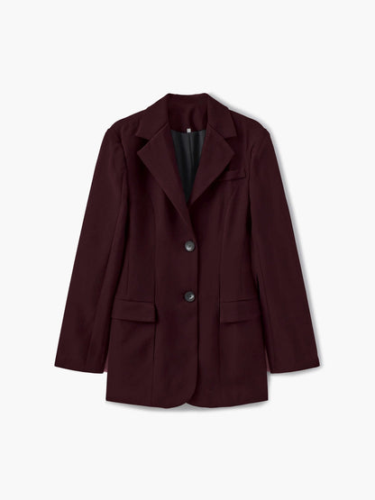 Blazer femme élégant à manches longues