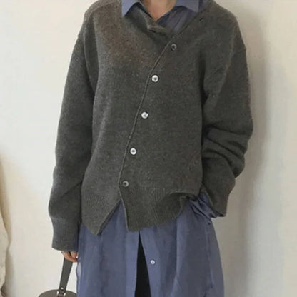 Pia - Veste femme confortable avec boutons