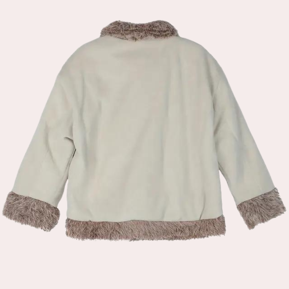 Elegante Damen Winterjacke Schwarz - IdealeKleiden