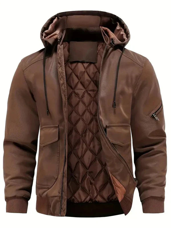 Herren Winterjacke Robust Warm Isoliert - IdealeKleiden