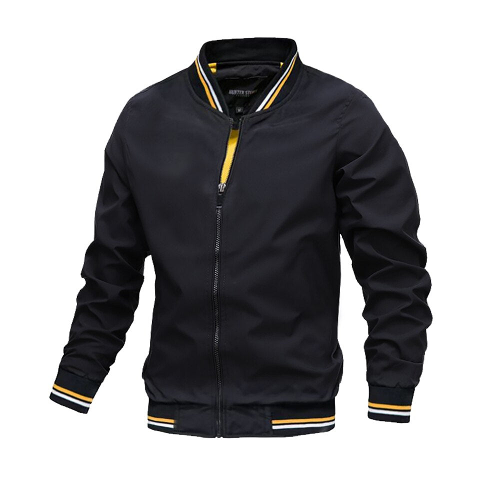 Veste de sport pour hommes, zippée et fonctionnelle
