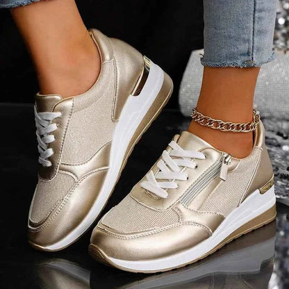 Damen Sneaker Hochplateau - IdealeKleiden