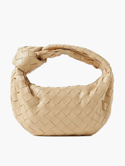 Sac à main de luxe Tressé Métallisé Élégance