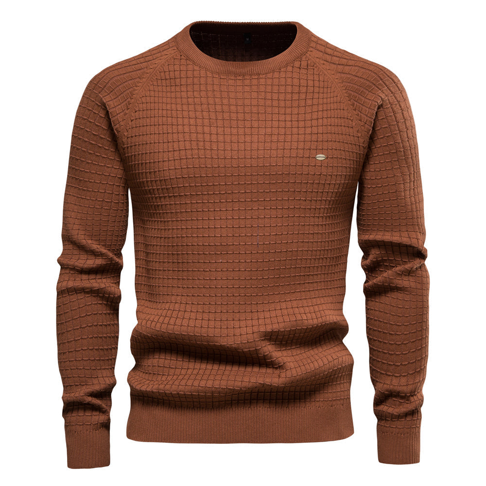 Pull pour homme confortable en coton doux
