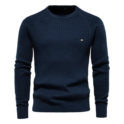 Pull pour homme confortable en coton doux
