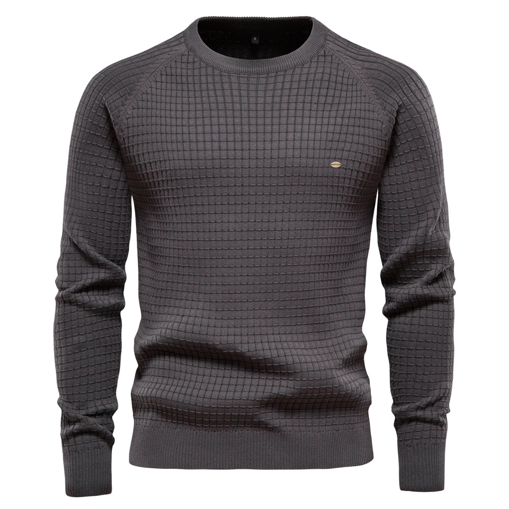 Pull pour homme confortable en coton doux