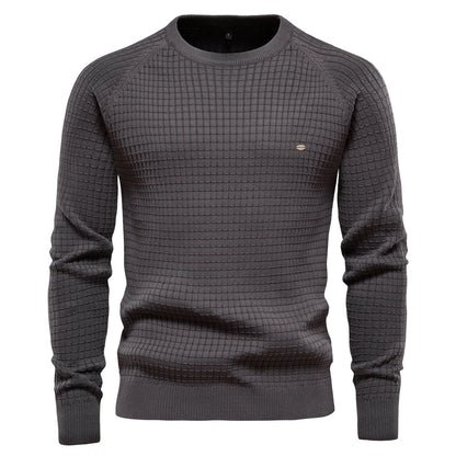 Pull pour homme confortable en coton doux