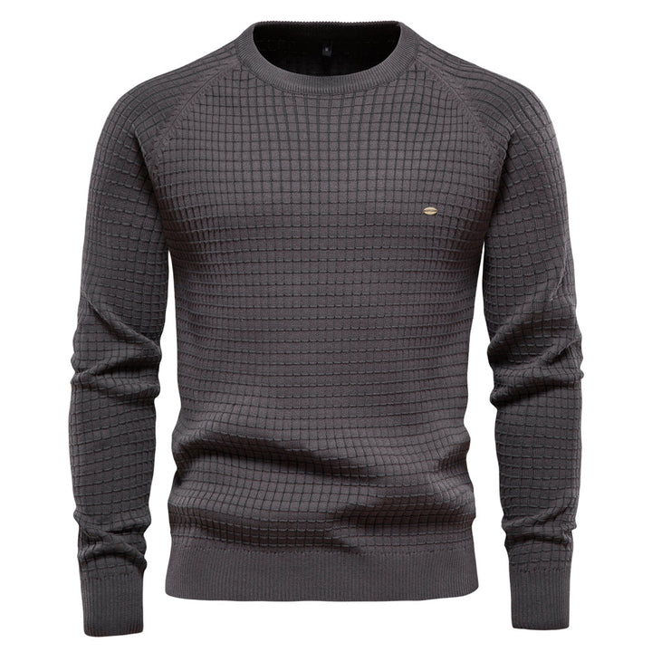 Pull pour homme confortable en coton doux