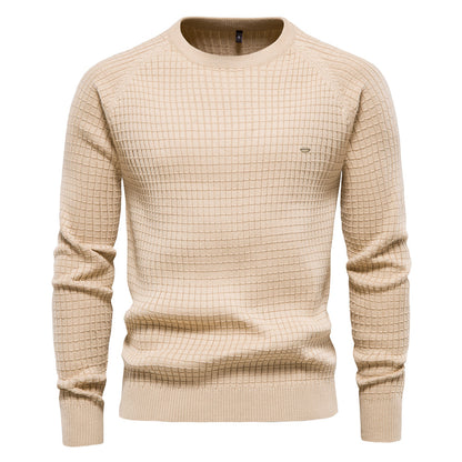 Pull pour homme confortable en coton doux
