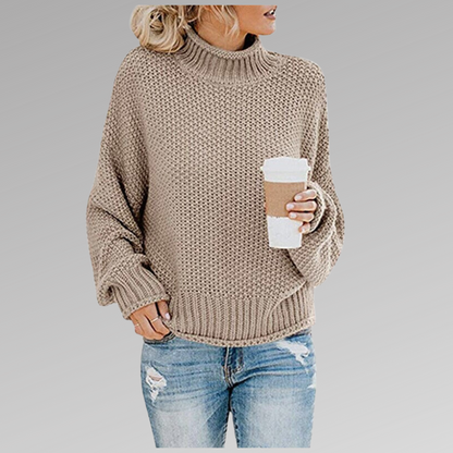 Pull femme doux tricoté moderne