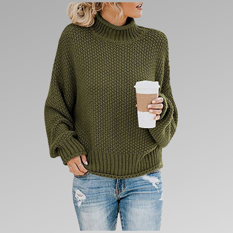Pull femme doux tricoté moderne