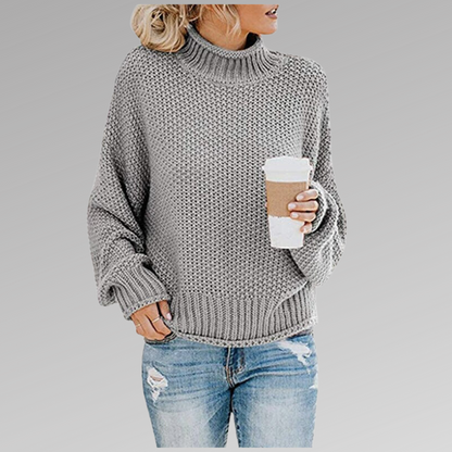 Pull femme doux tricoté moderne