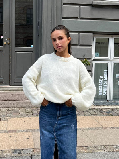 Écharpe pull pour femme ample et confortable