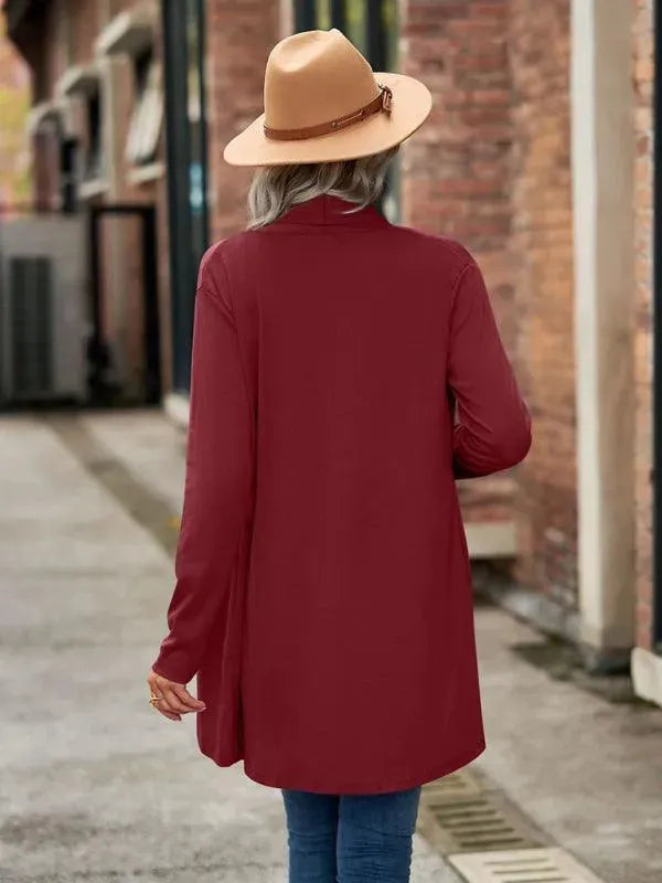 Bequeme Damen Strickjacke Casual Pullover - IdealeKleiden