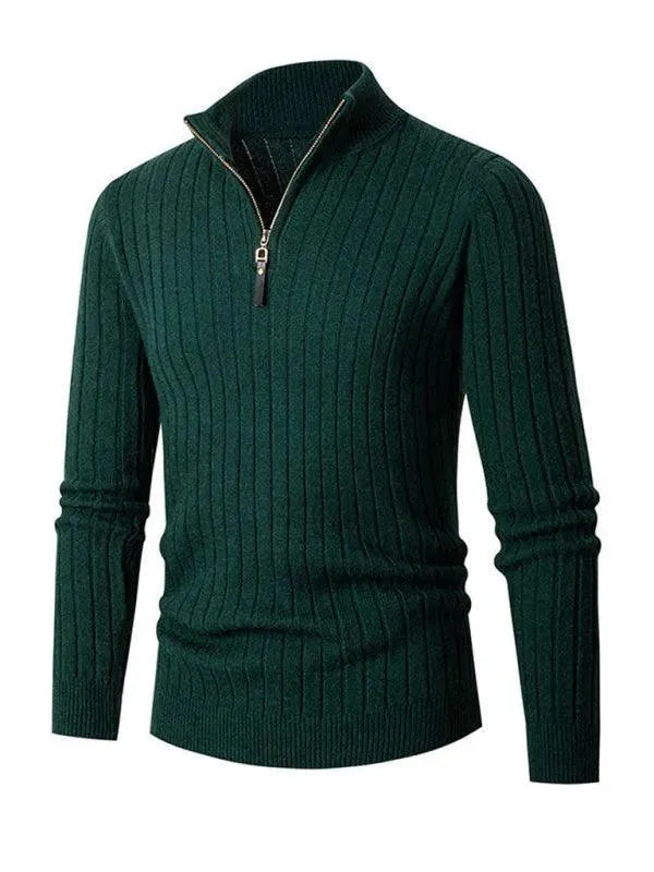 Pulls pour homme confortables col roulé extensible